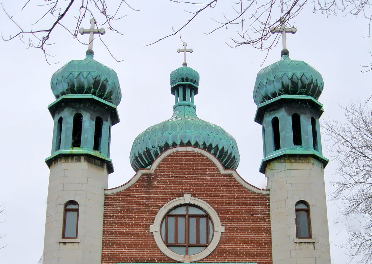Holy Spirit Ukrainian Catholic Church (Montreal) - Catholic Stock Photo
