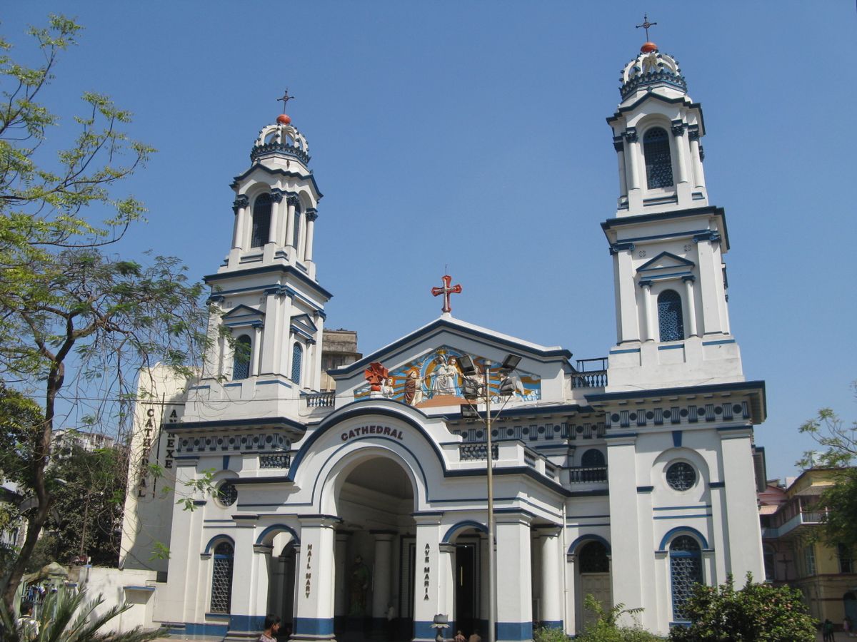 Cathedral of the Most Holy Rosary (Kolkata, India) - Catholic Stock Photo