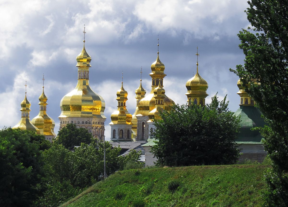 Church of the Saviour at Berestove (Kyiv, Ukraine) - Catholic Stock Photo