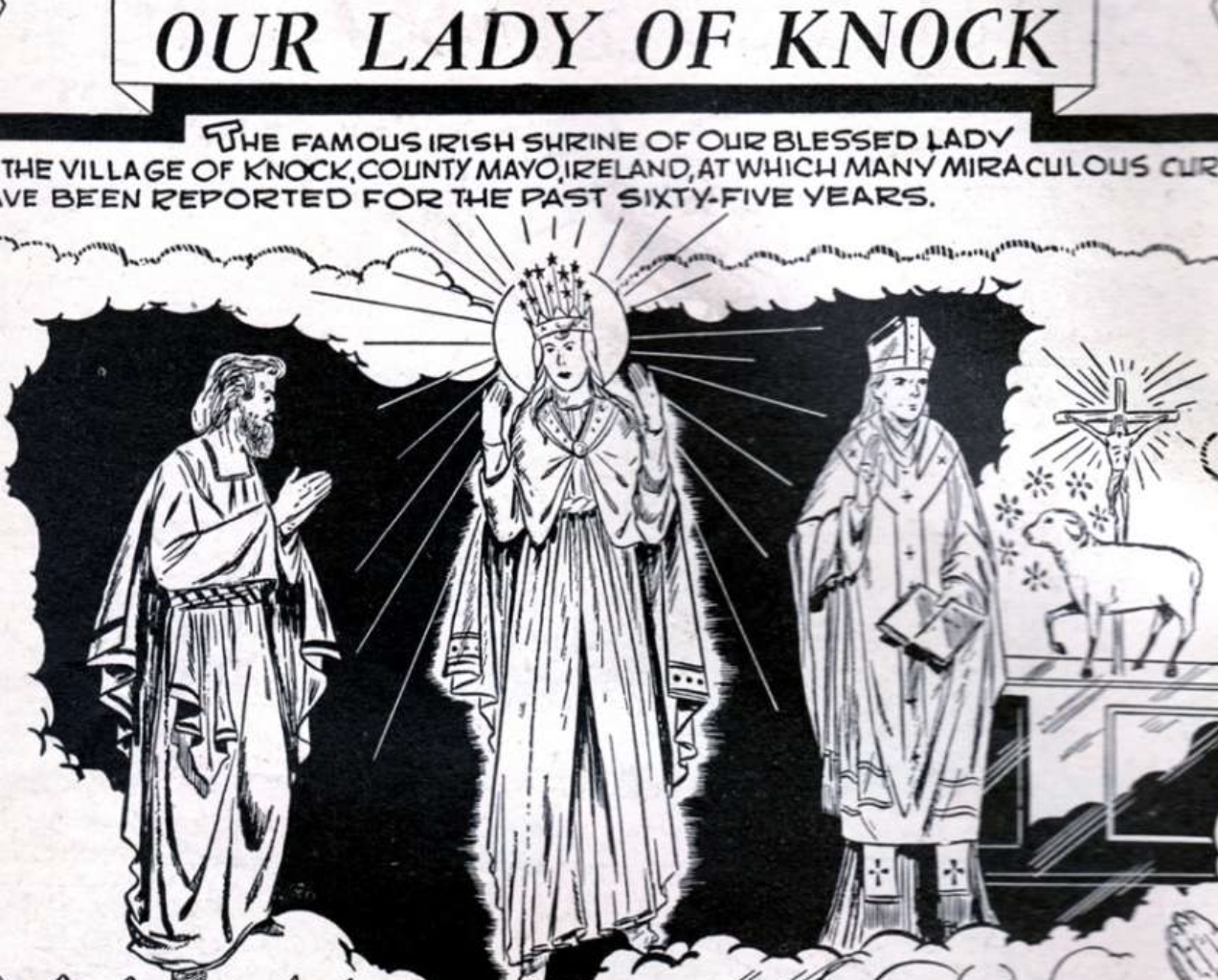 Our Lady of Knock - Catholic Coloring Page