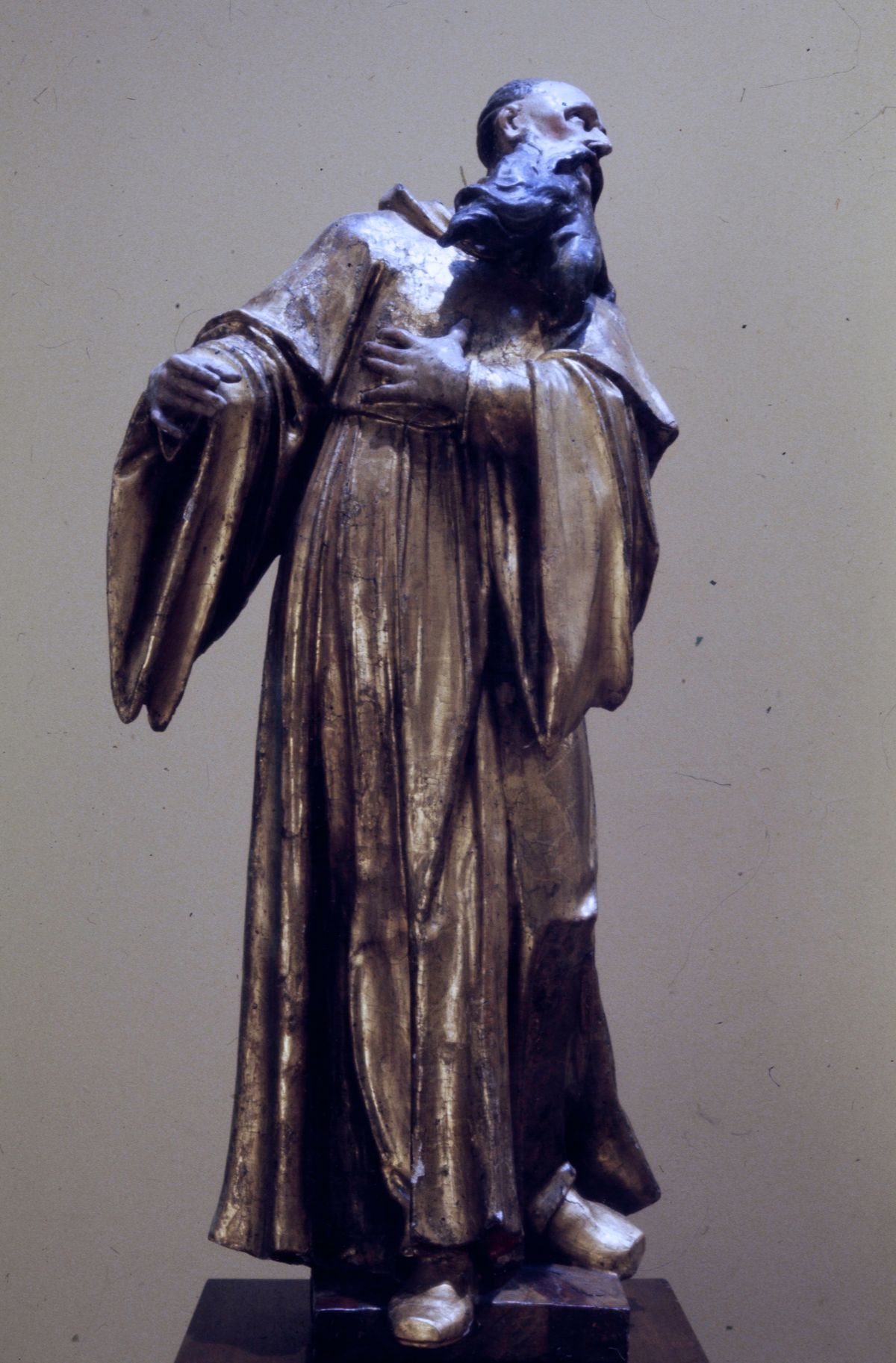 Saint Benedict Statue (18th Century) - Catholic Stock Photo