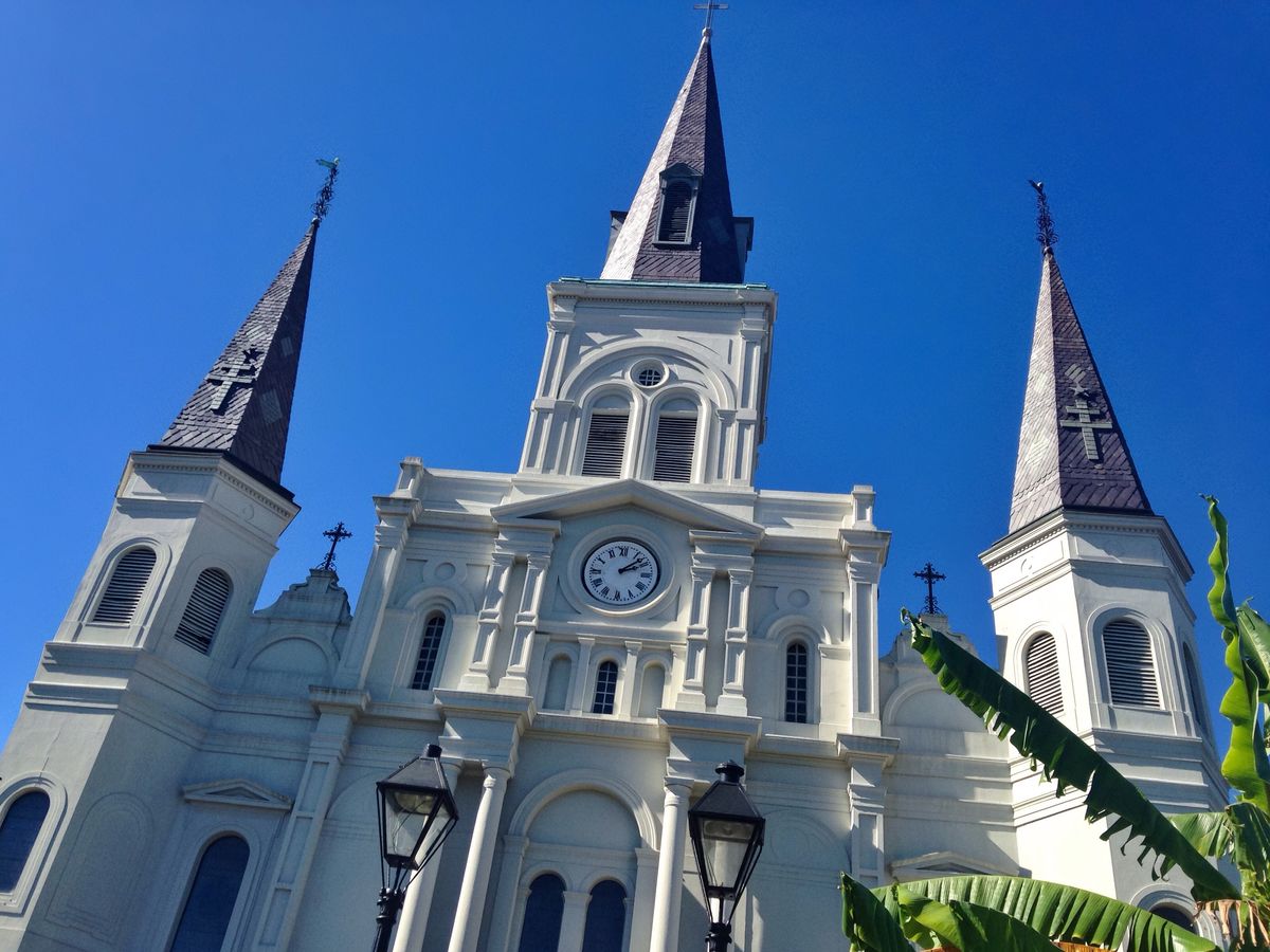 St. Louis Cathedral (New Orleans) - Catholic Stock Photo