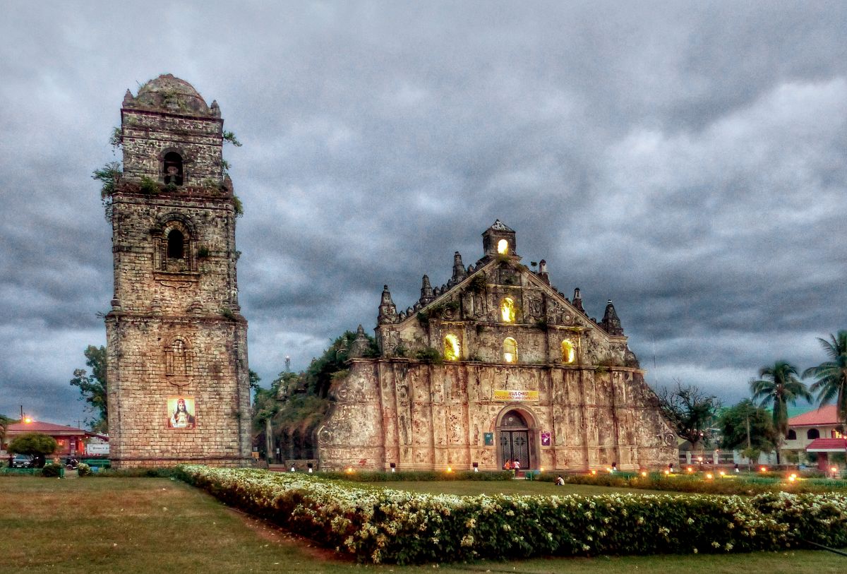 St Augustine Church (Paoay, Philippines) - Catholic Stock Photo
