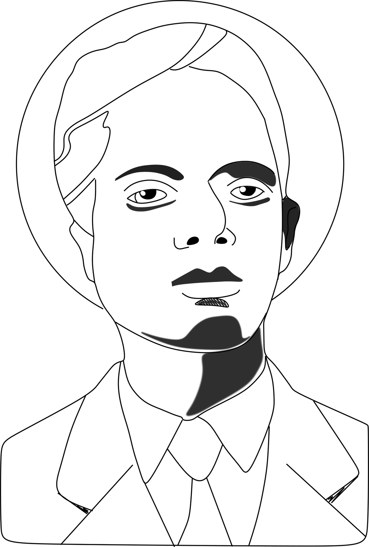 Blessed Lucien Botovasoa - Catholic Coloring Page