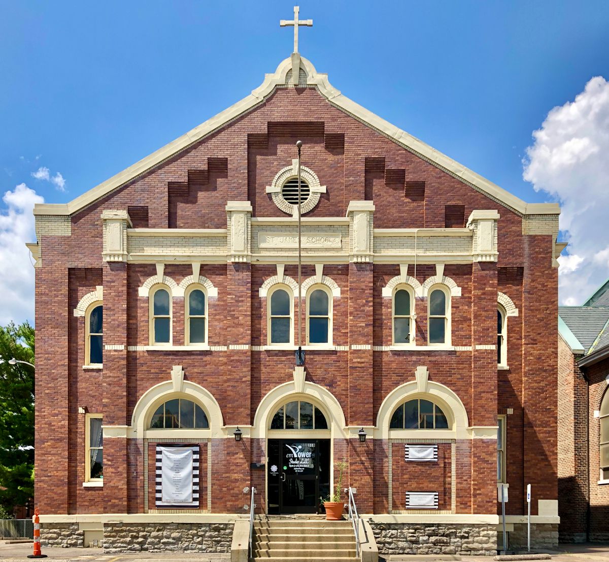 St. James Catholic School (Ludlow, KY, 2020) - Catholic Stock Photo