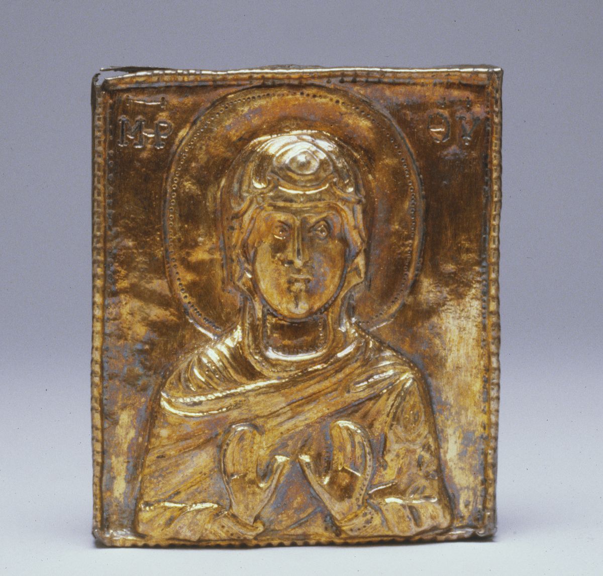 Icon of the Virgin (12th century) - Public Domain Byzantine Icon