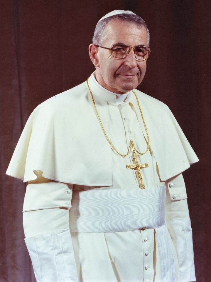 John Paul I (1978) - Catholic Stock Photo