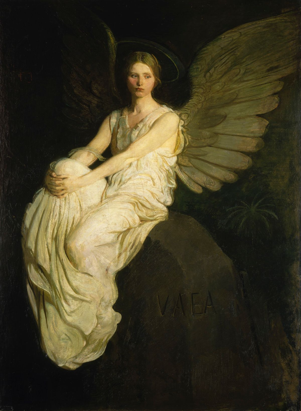 Stevenson Memorial (1903) by Abbott Handerson Thayer - Public Domain Catholic Painting