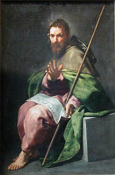 St James the Greater (1635) by Alonso Cano - Public Domain Catholic Painting