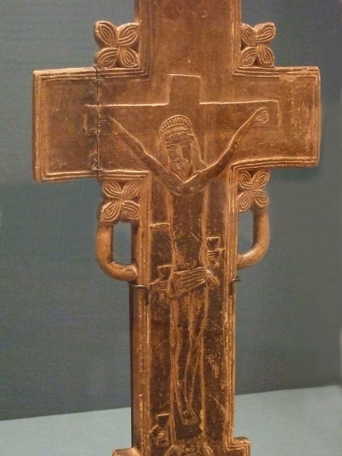 Handheld Cross (Ethiopia 18th-20th century) - Orthodox Stock Photo