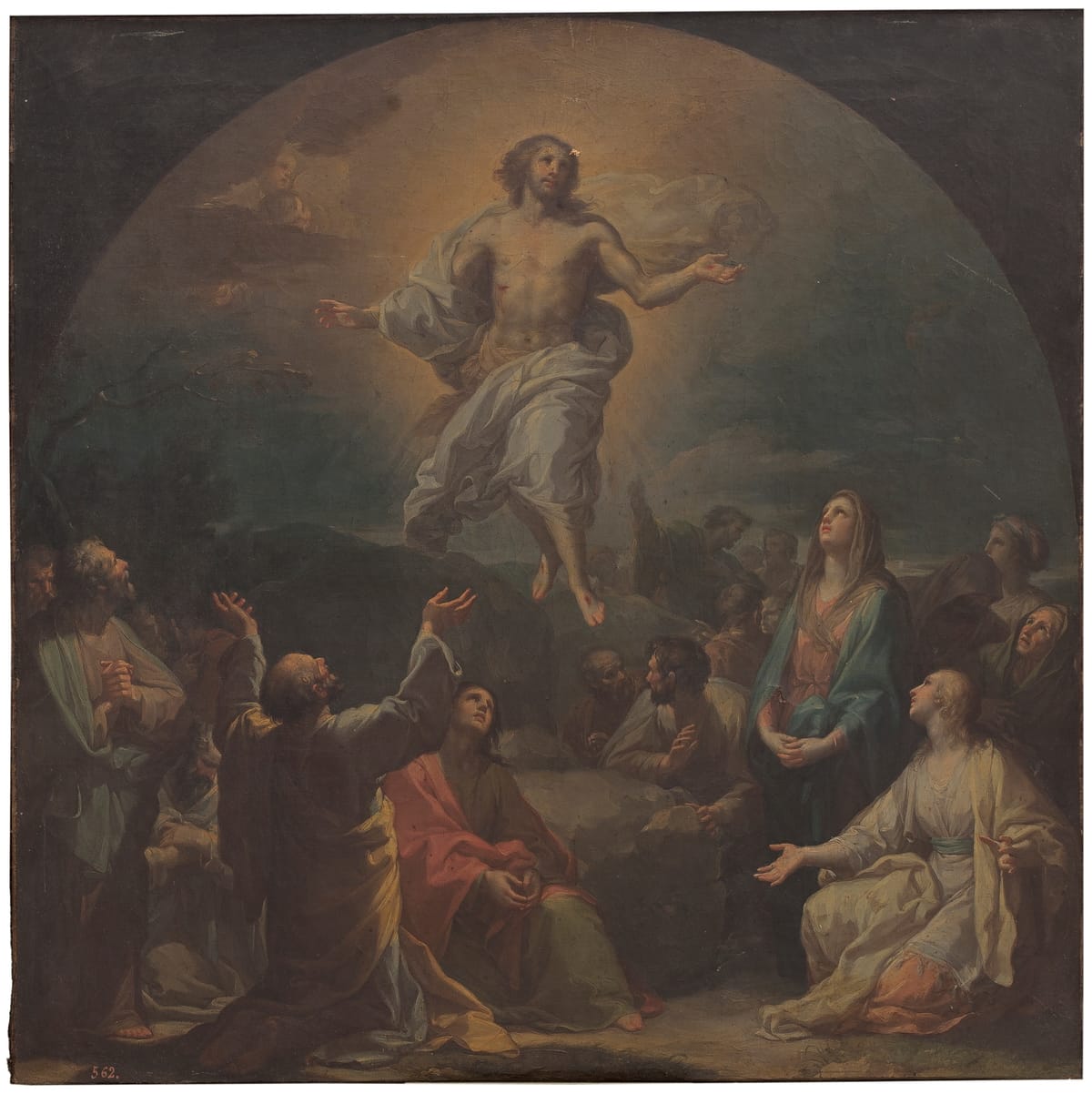The Ascension of the Lord (1769) by Francisco Bayeu - Public Domain Catholic Painting