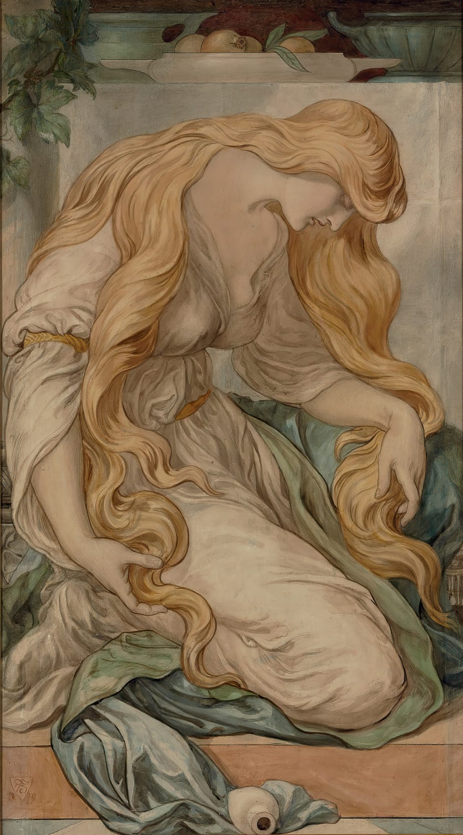 Mary Magdalene (1879) by Frederic James Shields - Public Domain Catholic Painting