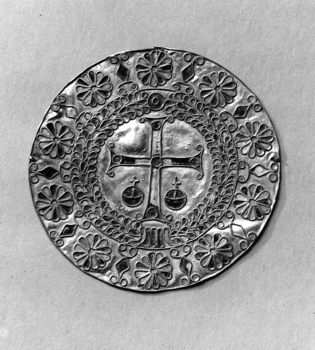Byzantine-Style Dress Ornament, Original: 5th century - Public Domain Byzantine Stock Photo