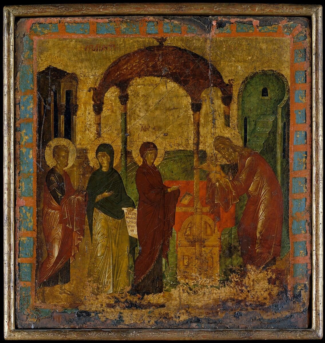 The Presentation in the Temple (unknown) by  - Public Domain Orthodox Icon