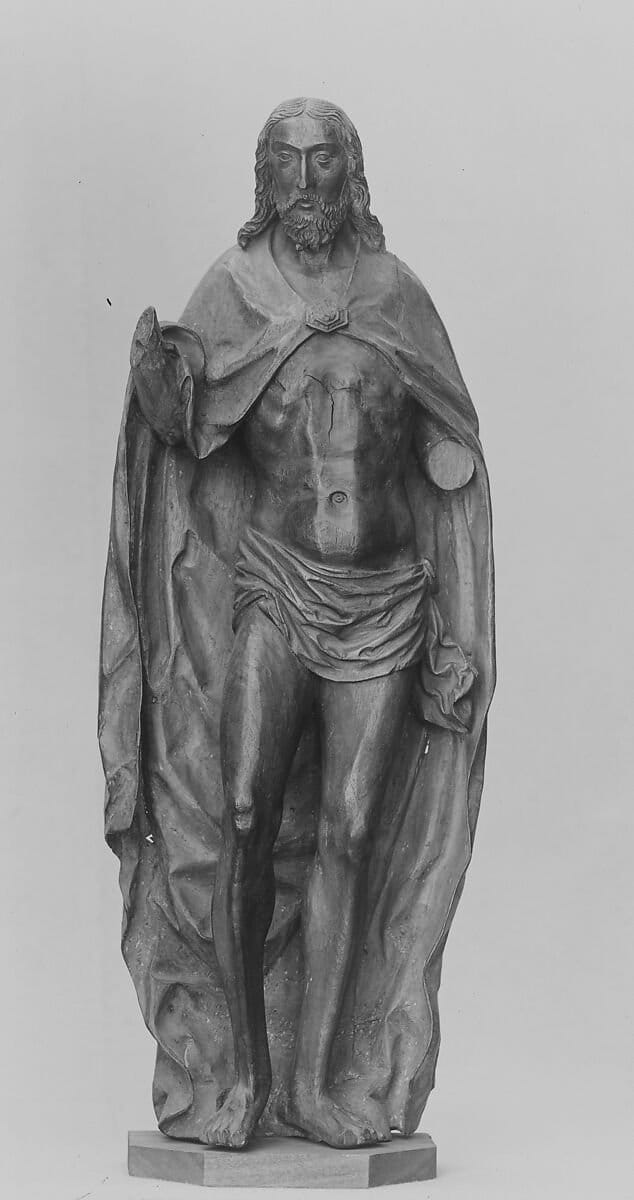 Christ of the Resurrection (16th century) - Public Domain Catholic Stock Photo