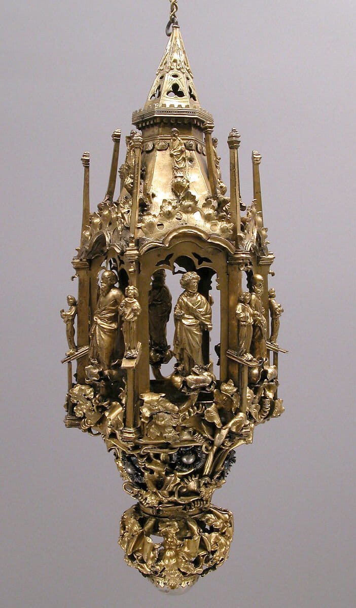 Lamp or Censer (14th century) - Public Domain Catholic Stock Photo