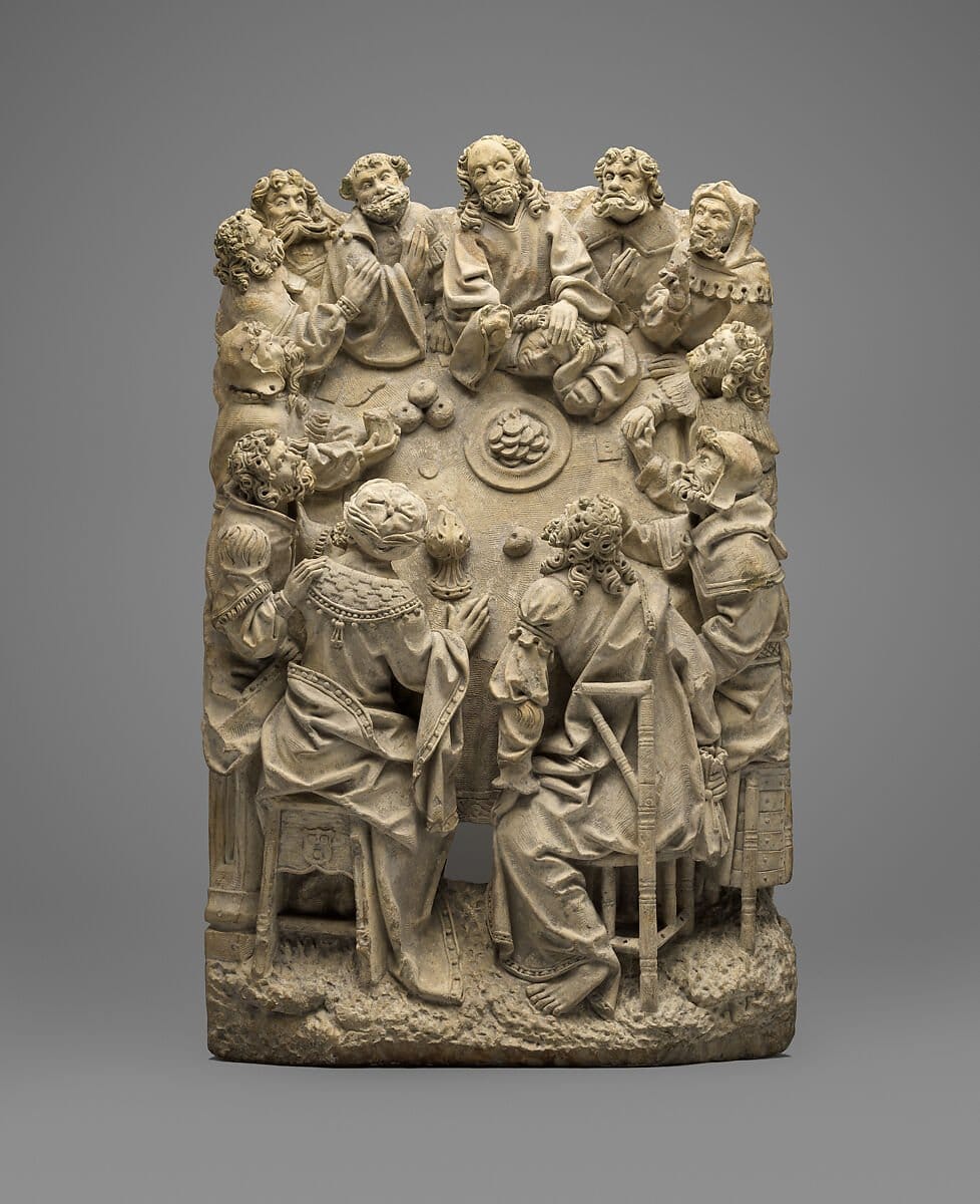 The Last Supper (1500-1530) - Public Domain Catholic Stock Photo