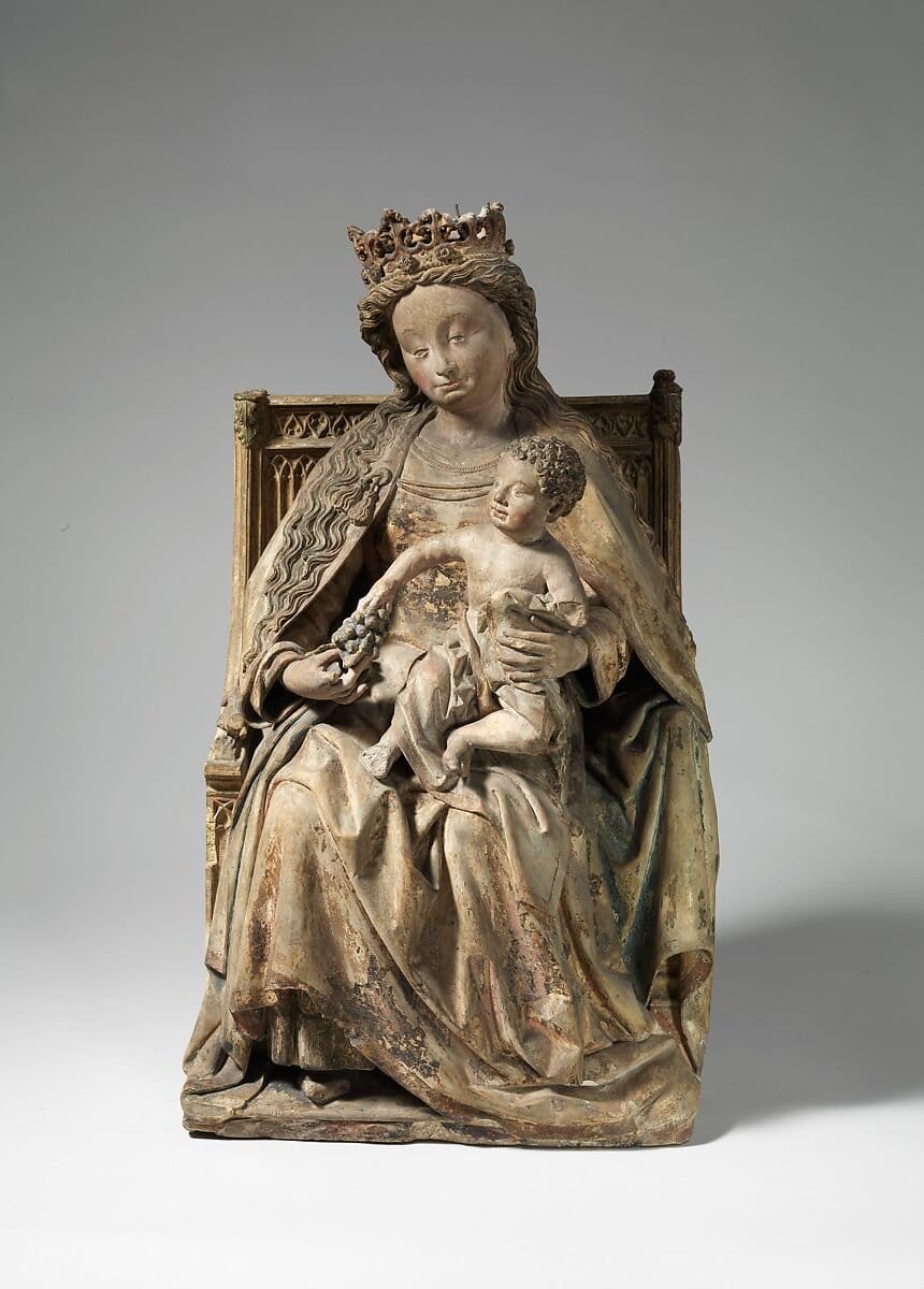 Virgin and Child (16th century) - Public Domain Catholic Stock Photo
