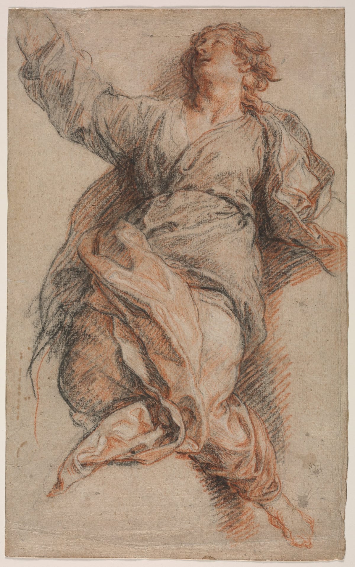 Saint John the Evangelist (1701) by Charles de La Fosse - Public Domain Catholic Painting