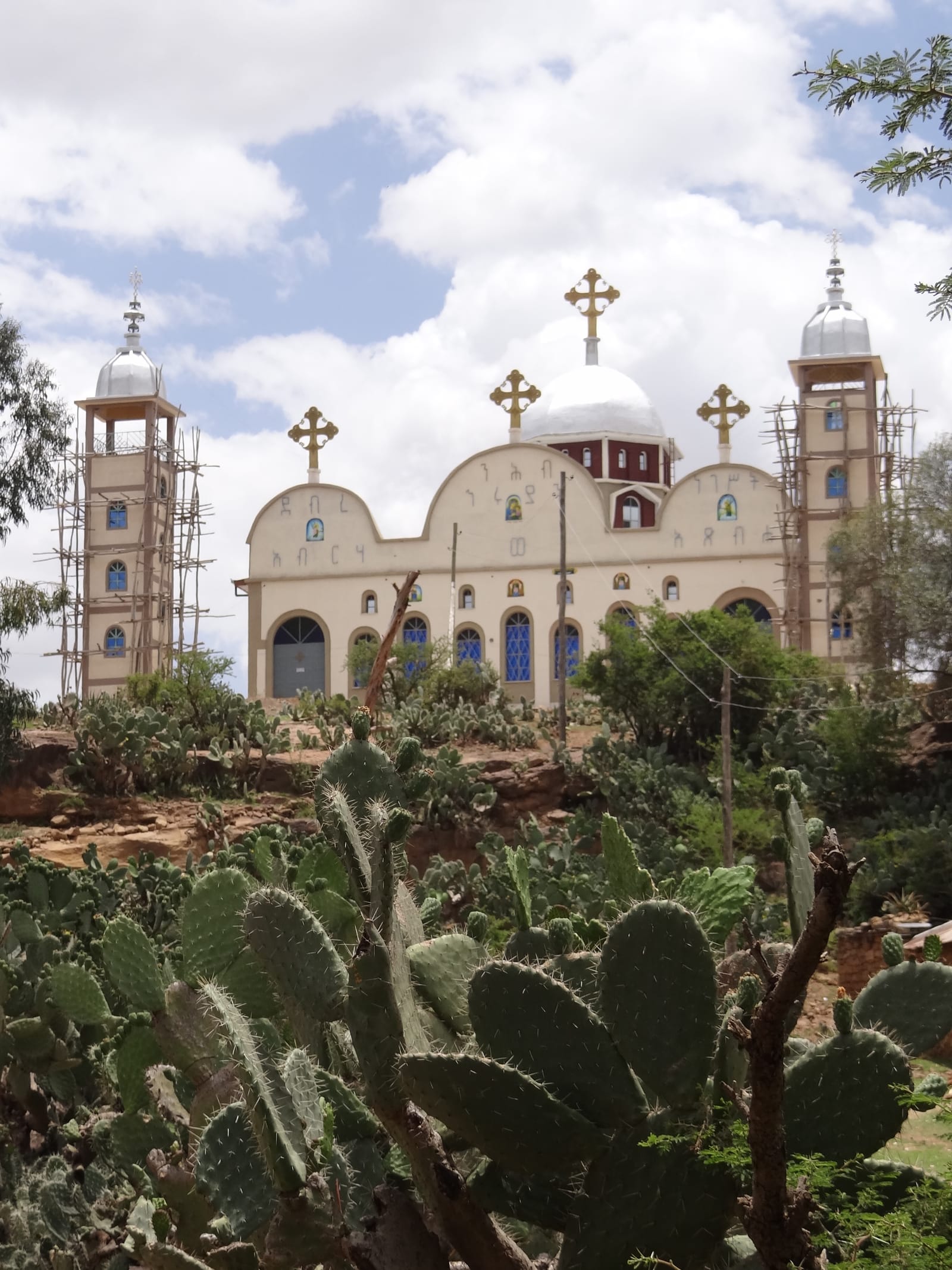 Catholic Church In Adigrat Ethiopia Catholic Stock Photo catholic-church-in-adigrat-ethiopia-catholic-stock-photo