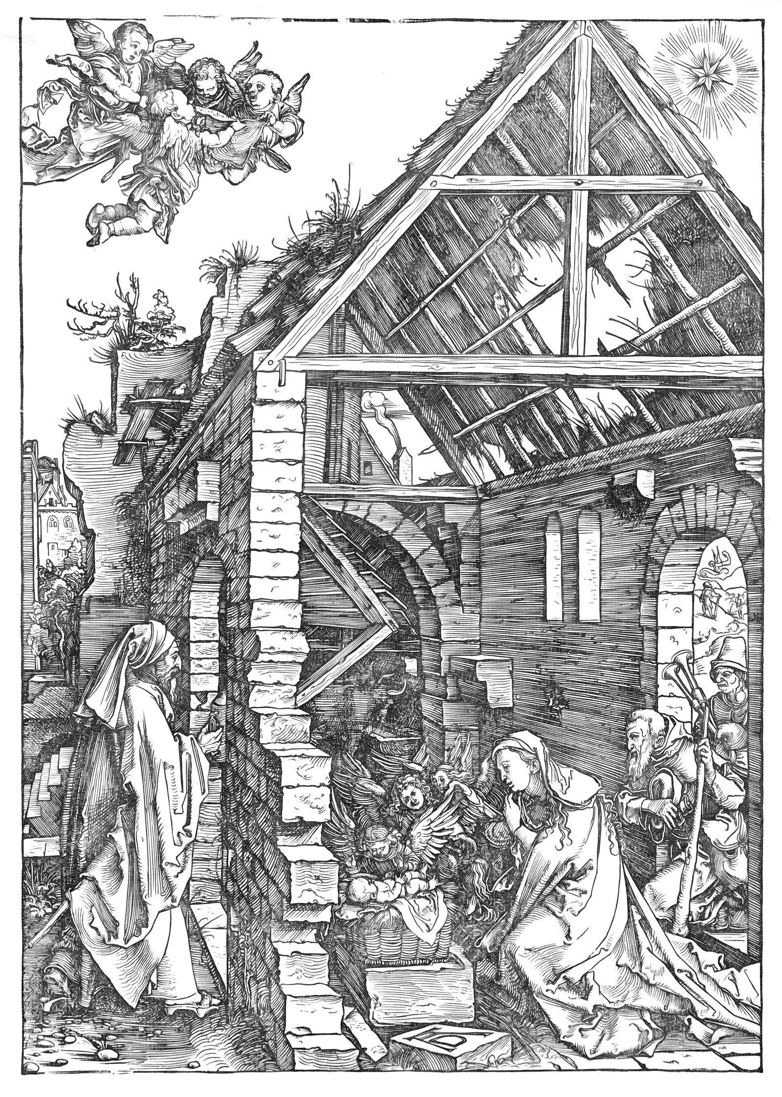 Life of the Virgin The Nativity (15041505) by Albrecht Dürer