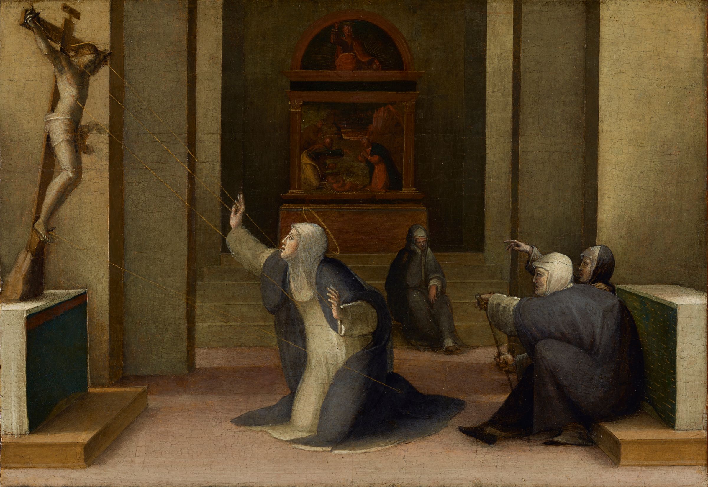 saint-catherine-of-siena-receiving-the-stigmata-by-domenico-beccafumi