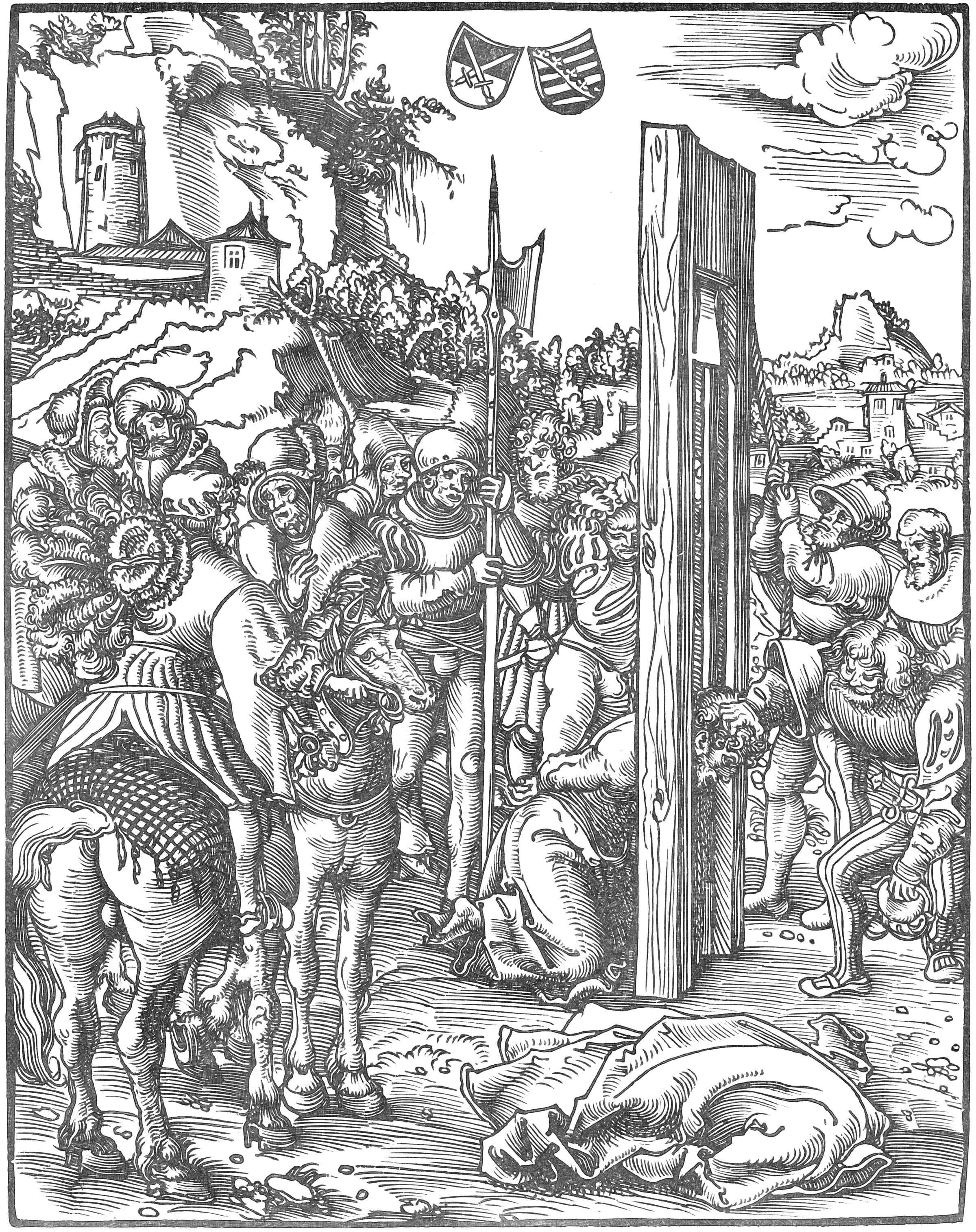 Martyrdom of Saint Matthew by Lucas Cranach the Elder - Catholic ...