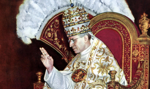 Pope Pius XII in Papal Regalia, 1939 - Catholic Stock Photo