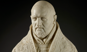 Bust of Pope Paul V (1621) - Catholic Stock Photo