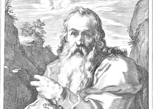 Saint Paul (1589) by Hendrick Goltzius - Catholic Coloring Page