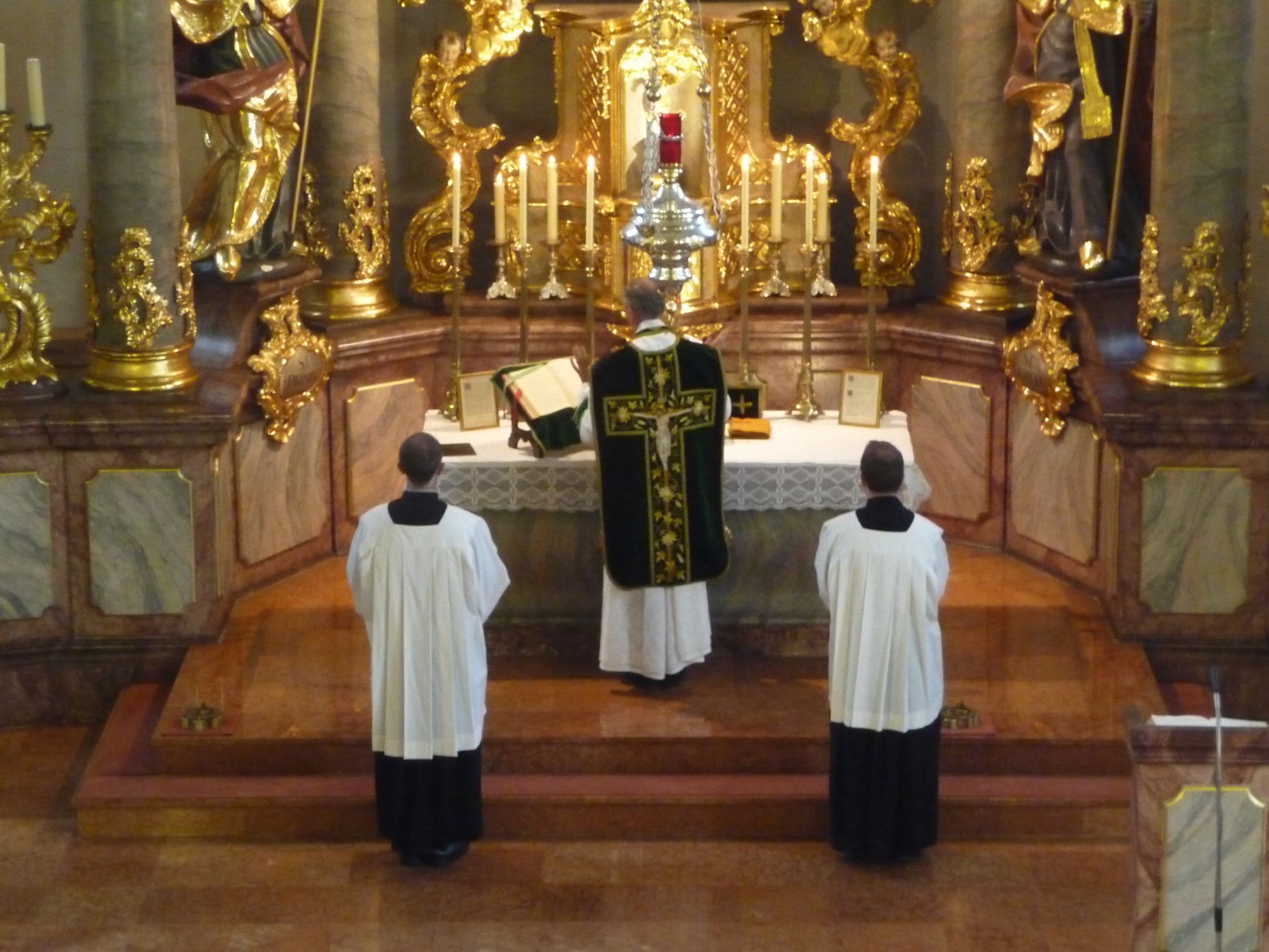 Tridentine Mass, Germany - Catholic Stock Photo