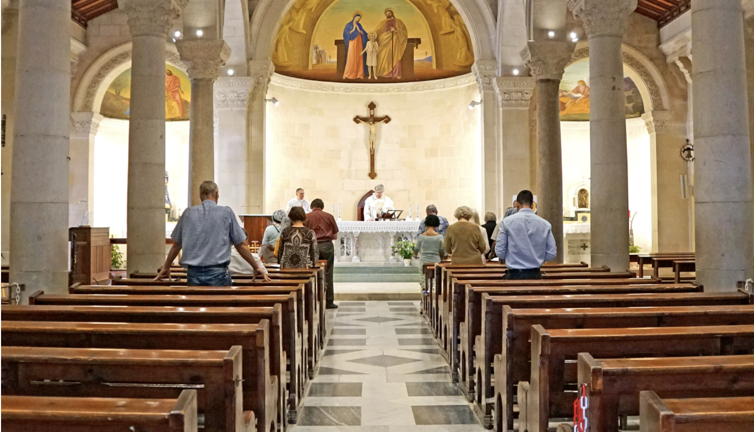 Saint Joseph's Church (Israel) - Catholic Stock Photo