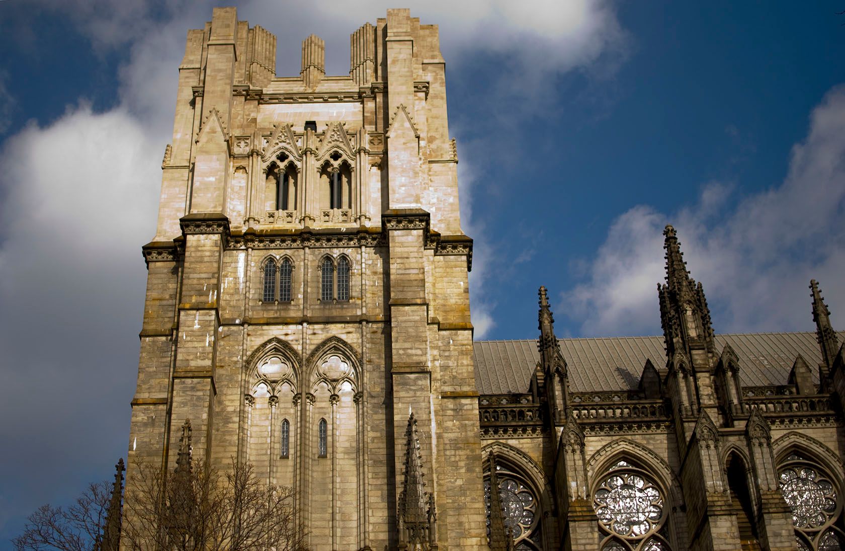 Cathedral of Saint John the Divine (New York, USA) - Catholic Stock Photo