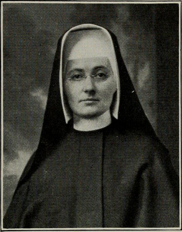 Sister Mary Luke, 1921 - Vintage Catholic Stock Photo