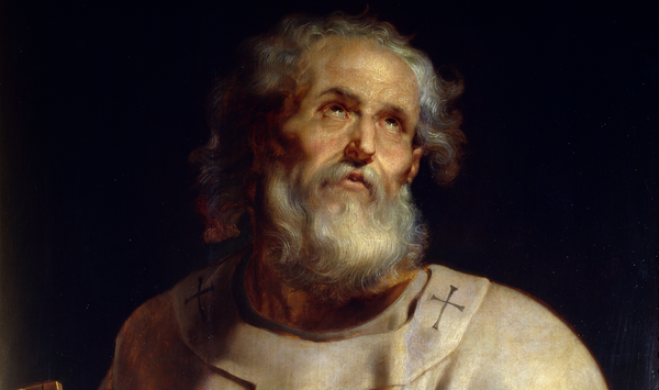 Saint Peter as Pope (1610–1612) by Peter Paul Rubens - Public Domain Catholic Painting