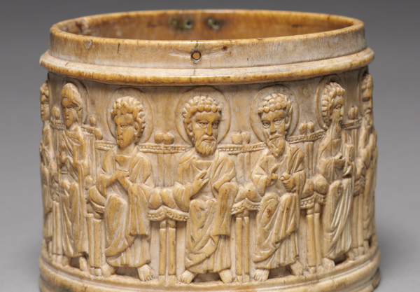 The Apostles Pyx (980–1010) - Catholic Stock Photo
