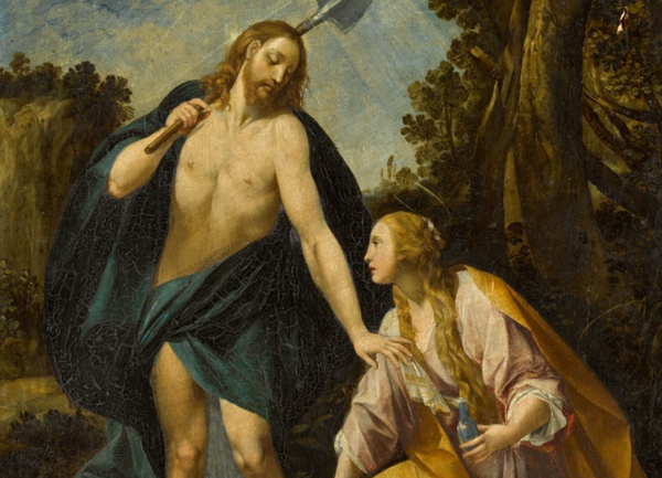 Noli Me Tangere (1568–1640) by Giuseppe Cesari - Public Domain Bible Painting