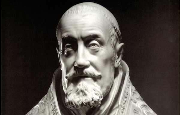 Bust of Pope Gregory XV (1621) by Bernini - Catholic Stock Photo