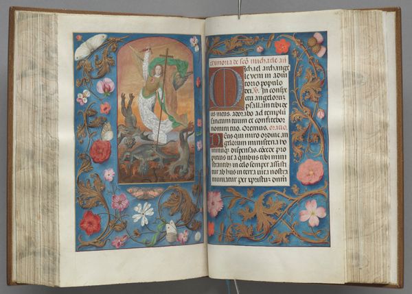 Book of Hours of Queen Isabella the Catholic Queen of Spain (1500) by Master of the First Prayerbook of Maximillian and Associates - Catholic Stock Photo