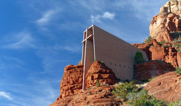 Chapel of the Holy Cross (Sedona, Arizona) - Catholic Stock Photo