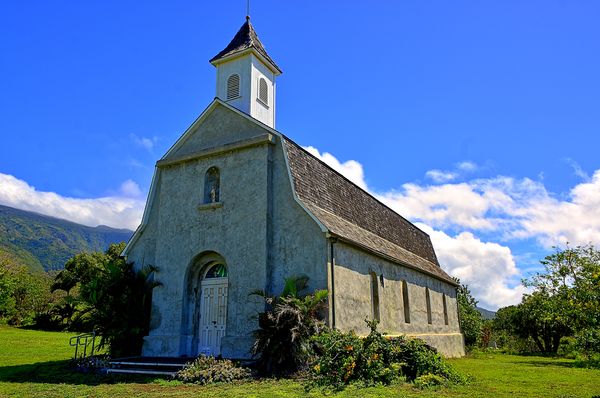St. Joseph Church (Maui, Hawai'i) - Catholic Stock Photo