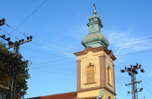 Markovac Greek-Catholic Church (Serbia) - Catholic Stock Photo