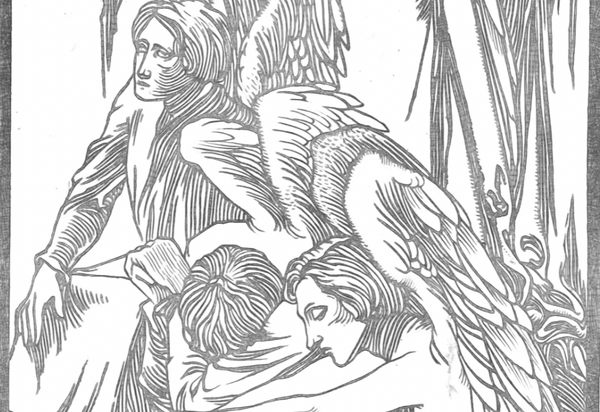Disaffected Angels (1898) by Johannes Josephus Aarts - Catholic Coloring Page