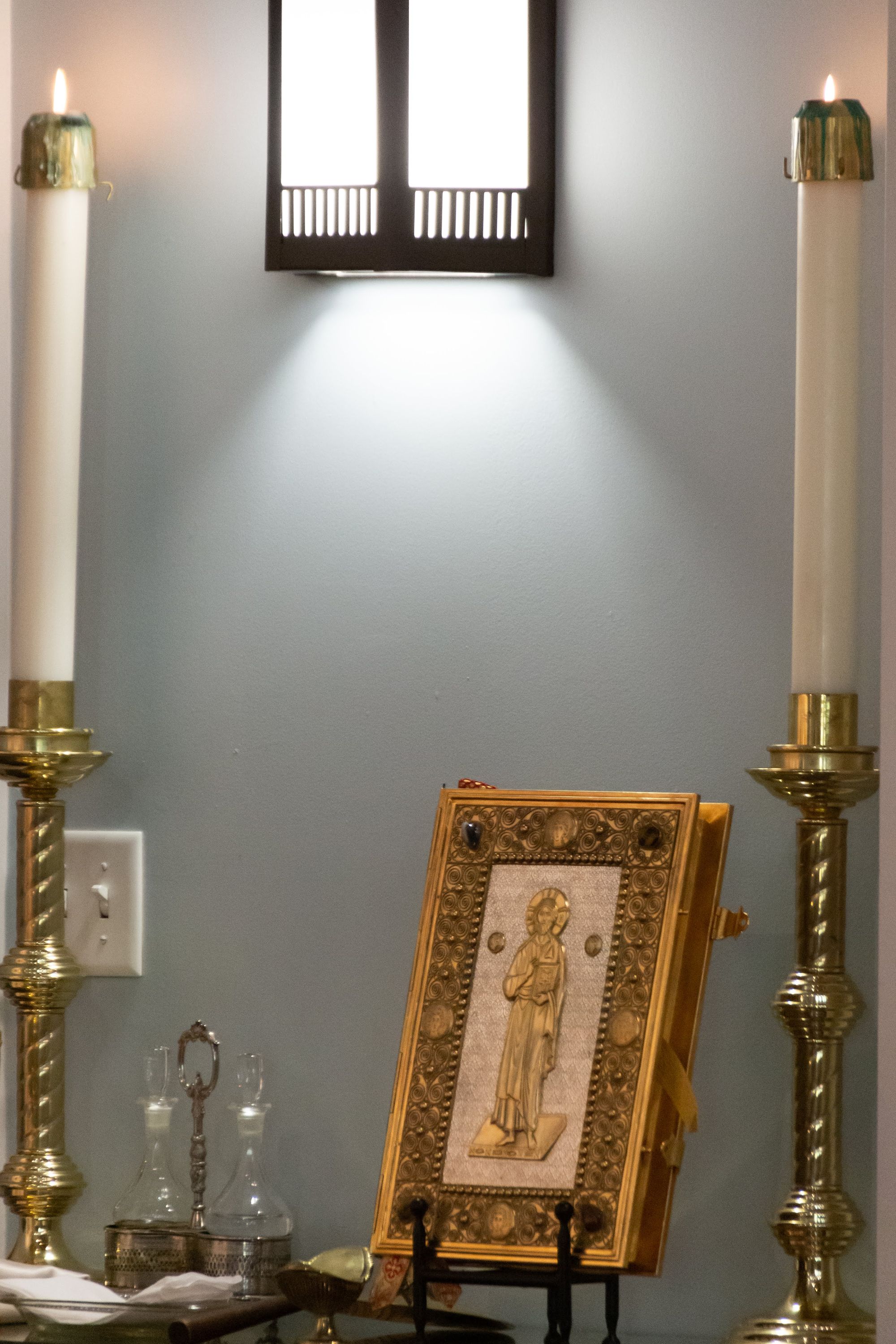 Book of Gospels - Catholic Stock Photo