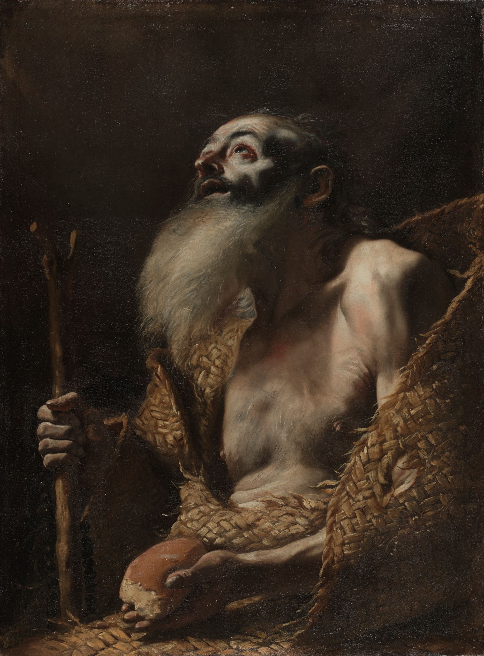 Saint Paul the Hermit by Mattia Preti (1662-1664) - Public Domain