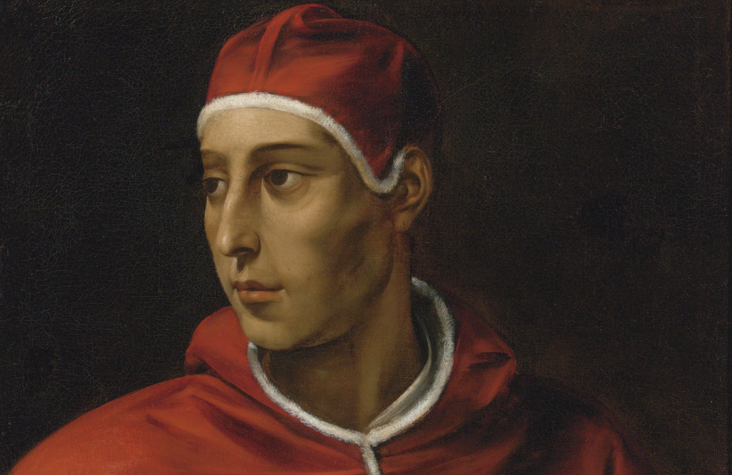 Portrait of a Pope (1630) by Giuseppe Cesari - Public Domain Catholic Painting