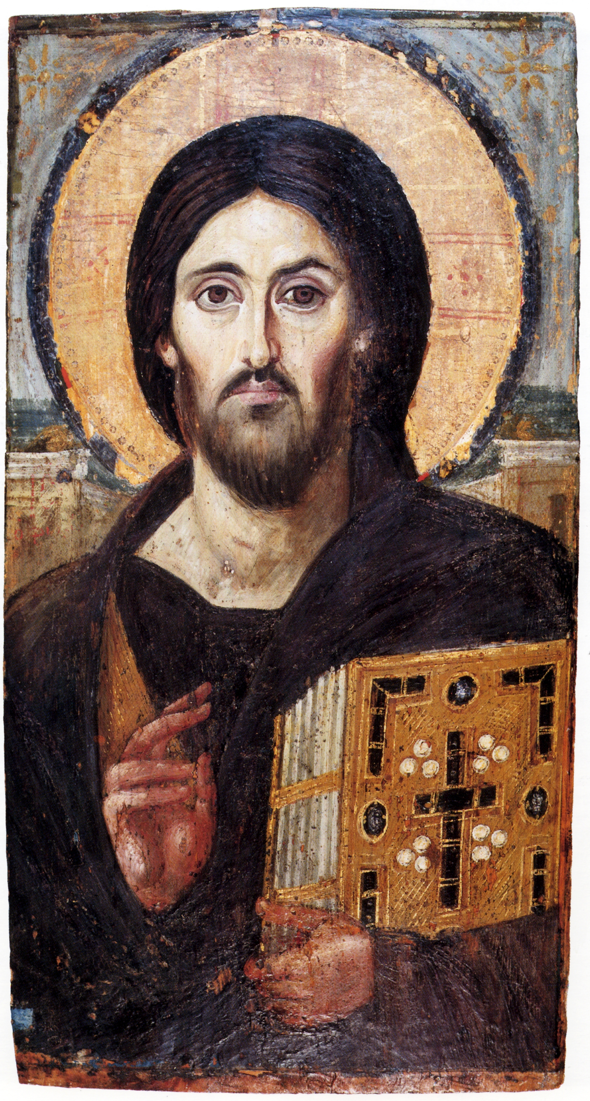 Christ the Saviour Icon - Unknown Artist